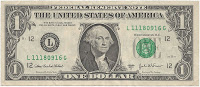 Billete de un dólar