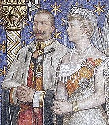 Guillermo II y su esposa