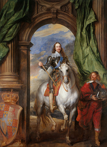 Carlos I de Inglaterra por Anton Van Dyck