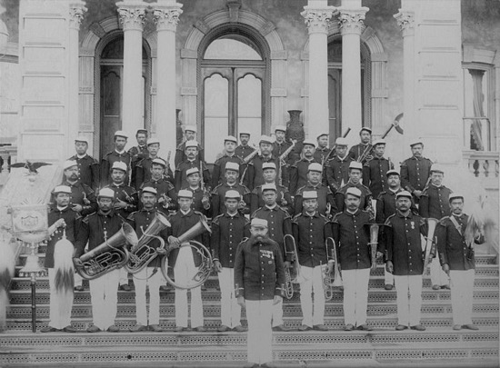 Banda Real de Hawái en 1889