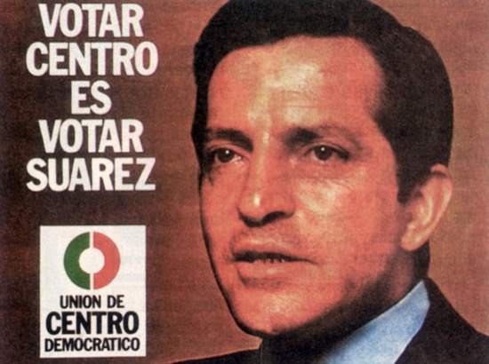 Cartel electoral de Suárez en 1977