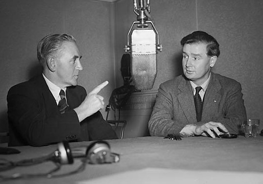 BBC, Iorwerth Thomas y Gwynfor Evans, en 1951