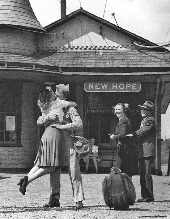 La vuelta a casa en 1945