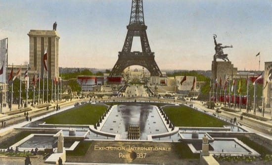 Pabellos de Rusia y Alemania enfrentados en París en 1937
