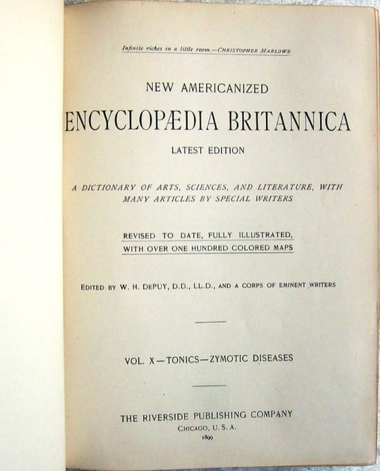 ¿Es de fiar la Enciclopedia Británica? Un hombre la estudió durante años y escribió un libro con sus errores