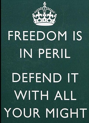 Freedom Is in Peril : Defend It With All Your Might