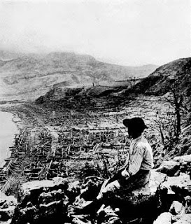 Saint-Pierre después de la erupción