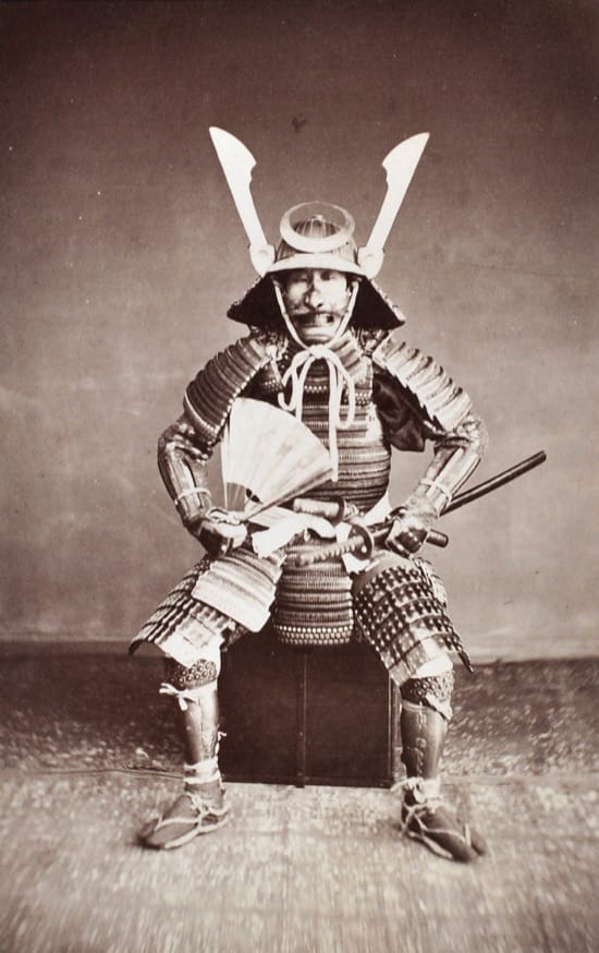 Fotos históricas de samuráis reales 1