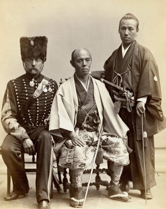 Fotos históricas de samuráis reales 6