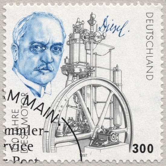 Rudolf Diesel inventó su motor pensando en el biodiesel