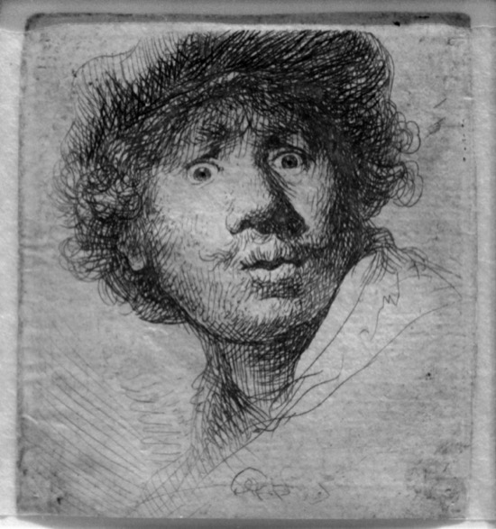 Rembrandt Autorretrato 1630-2