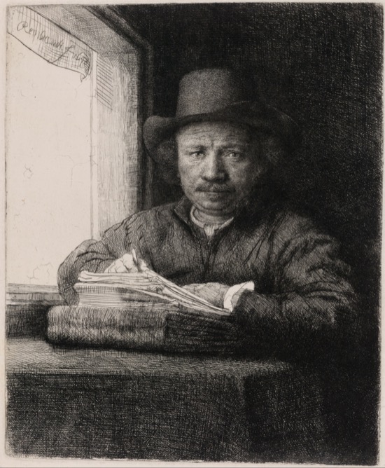 Rembrandt Autorretrato 1648