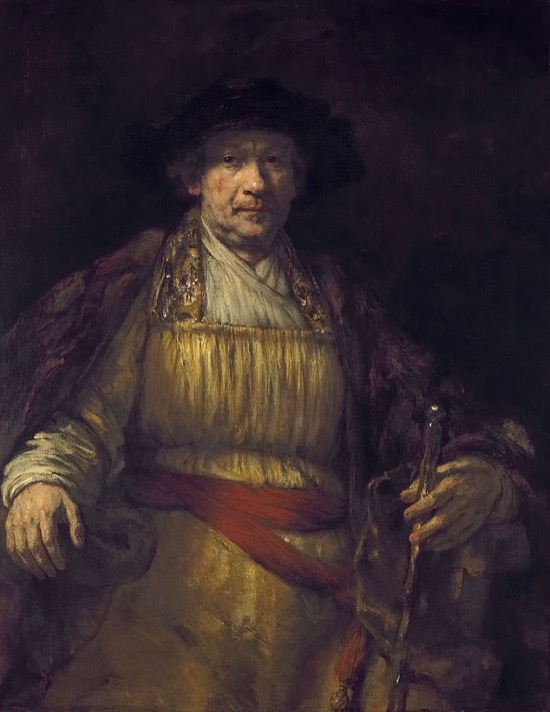 Rembrandt Autorretrato 1658