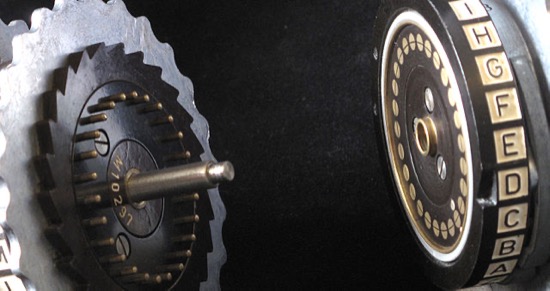 Rotores de una máquina Enigma