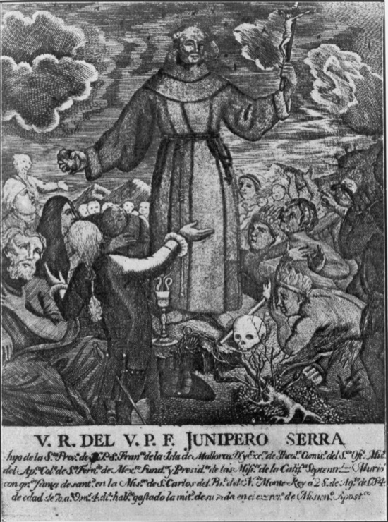 Fray Junípero Serra, el fundador de Los Ángeles
