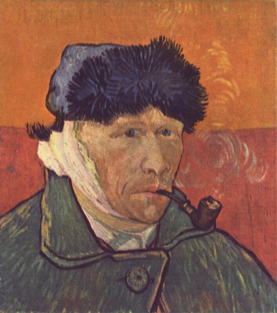 Qué oreja se cortó Van Gogh