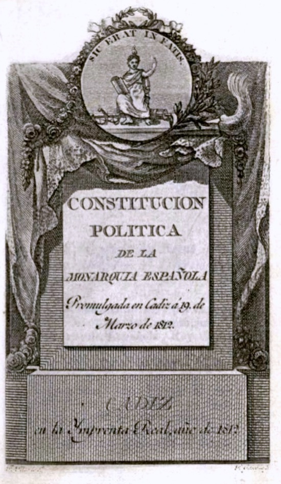 Algunos artículos interesantes de la Constitución de 1812, la Pepa