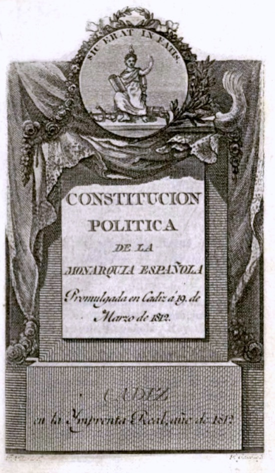 Algunos artículos interesantes de la Constitución de 1812, la Pepa