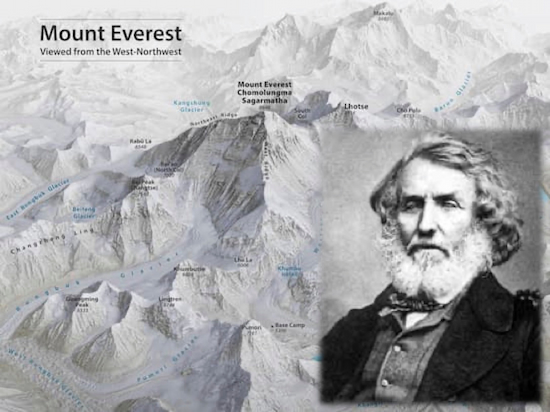 Everest, el hombre que dio nombre a la montaña contra su voluntad