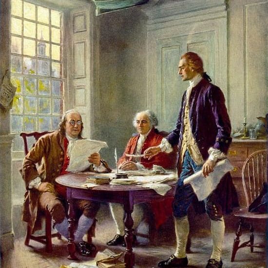 Dos firmantes de la Declaración de Independencia murieron un 4 de julio
