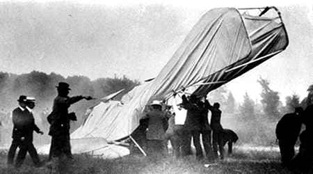 Thomas Selfridge, el primer hombre en morir en un accidente de avión