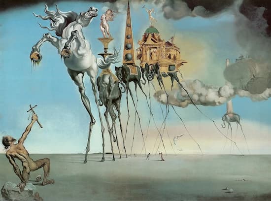 La tentación de San Antonio, de Dalí